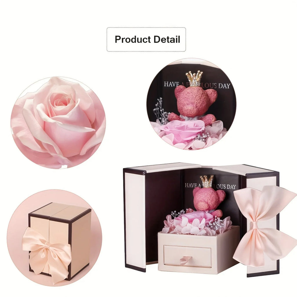 The Forever Rose Jewelry Box: Luxury Valentine’s Gift